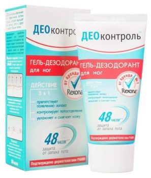 Гель-дезодорант для ног «Rexona»