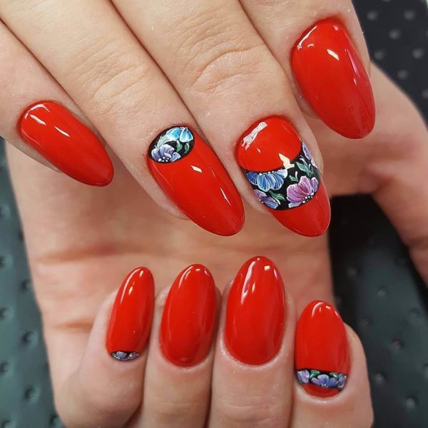 Жостовская роспись фрагментами