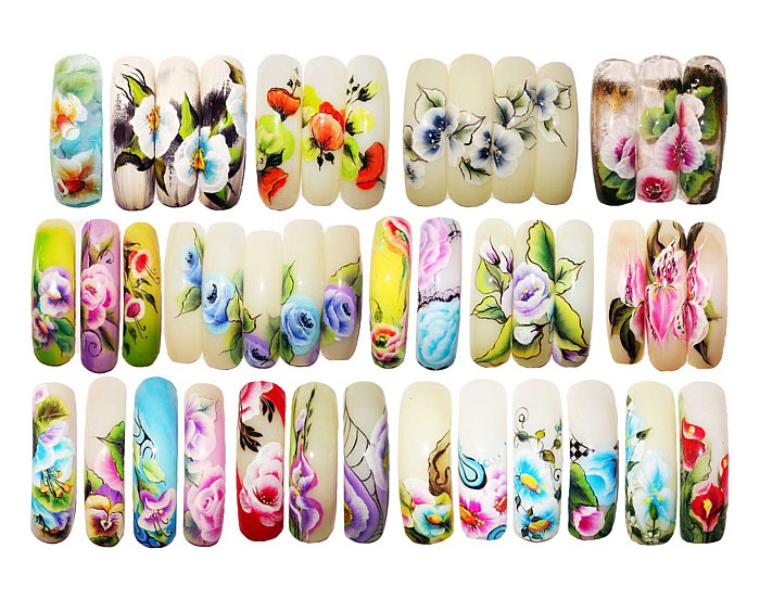 Основные виды мазков в китайской росписи