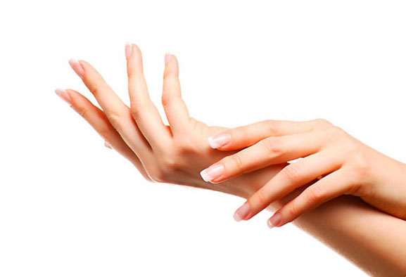 Комбинированный маникюр фото