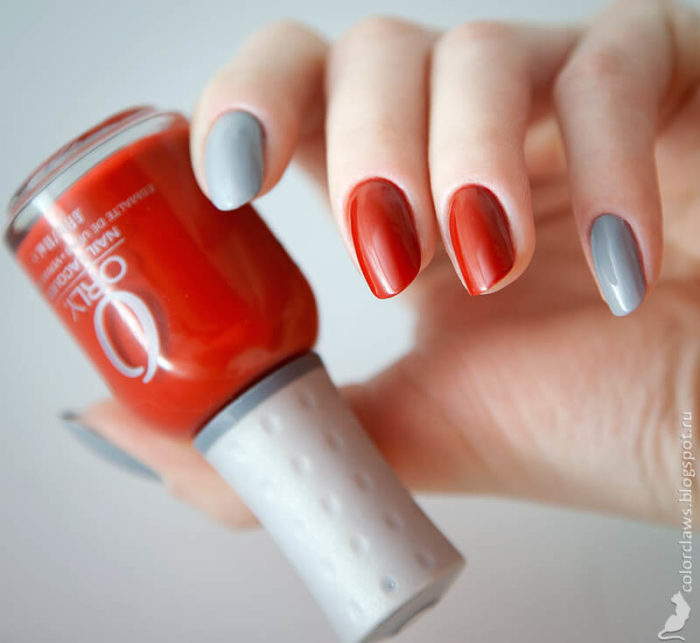 Контраст с серым