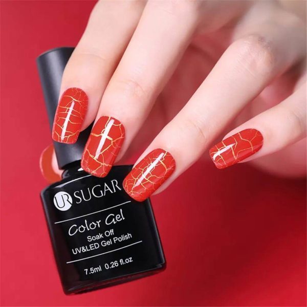 Кракелюр китайским гель-лаком