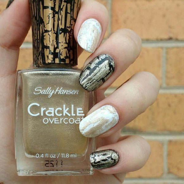 Кракелюр с белым фоном