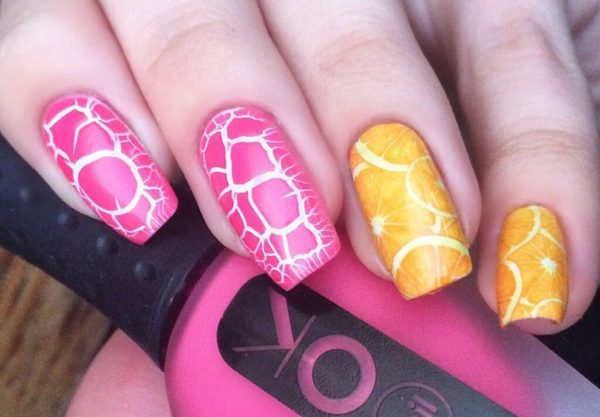 Кракелюр с дизайном лаком Look Nail 