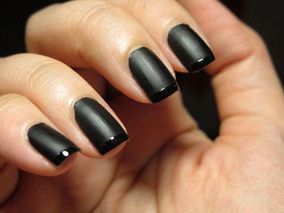 Красивый французский маникюр с рисунком фото