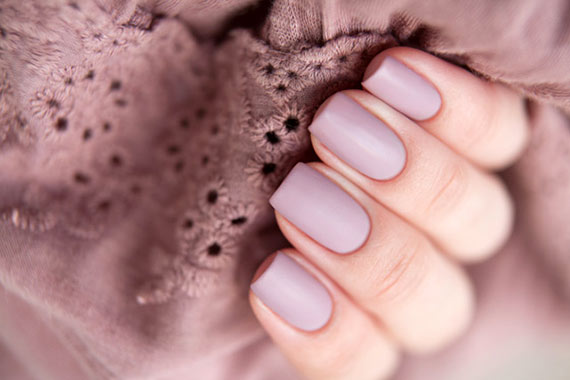 матовый красивый маникюр фото-03