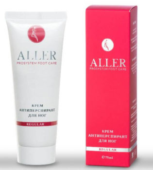 Крем антиперспирант от Aller