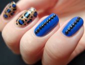 Леопардовый маникюр фото-100