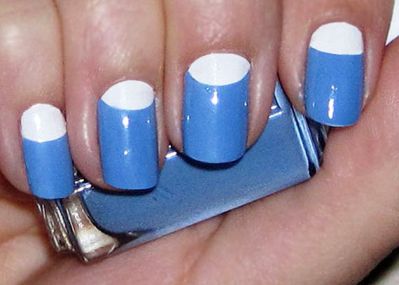 Лунный маникюр фотография