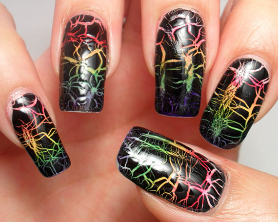 Маникюр кракелюр фото галерея