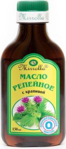 Репейное масло для ногтей