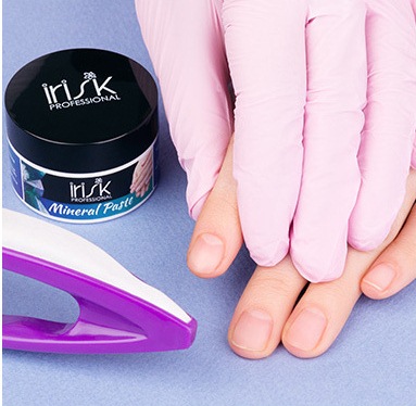 Минеральная паста Irisk для япноского СПА маникюра