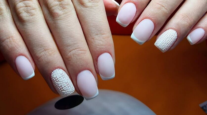 Вязаный маникюр на каждый день