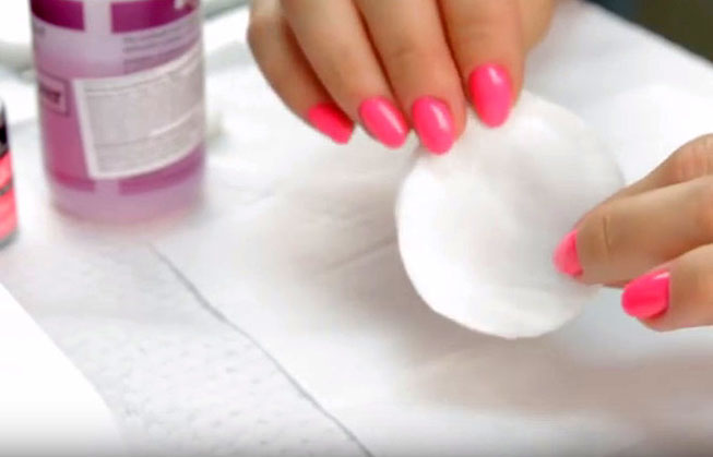 Снятие липкого слоя