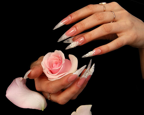 Наращивание ногтей история