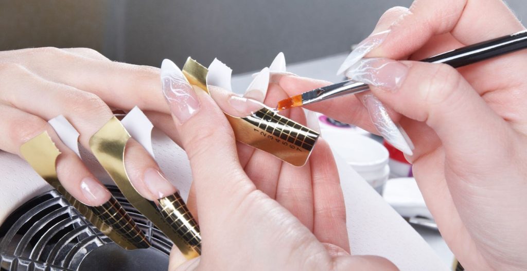 Наращивание гелем на формах