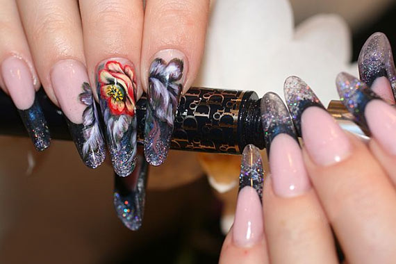 Наращивание ногтей на дому гелем