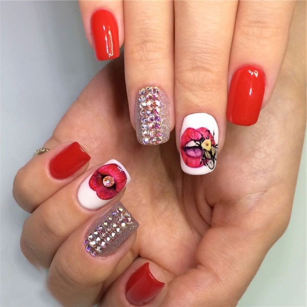 Инкрустация ногтей