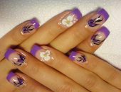 дизайн нарощенные ногти