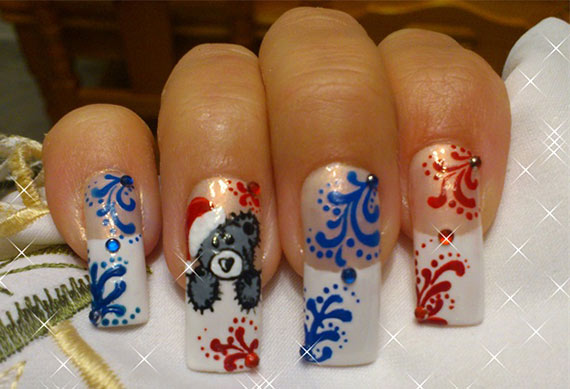 Новогодний дизайн - наклейки