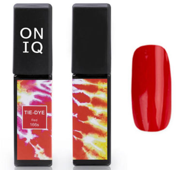 Oniq, 166s – ярко-красный, плотный без блесток