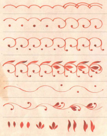 Соединение рисунка с общей композицией