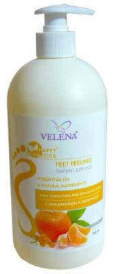 Пилинг для щелочного педикюра Velena