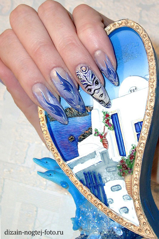 Рисунки на ногтях