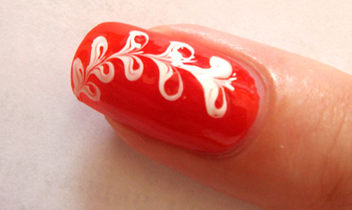 Рисунки на ногтях иголкой - как овладеть техникой