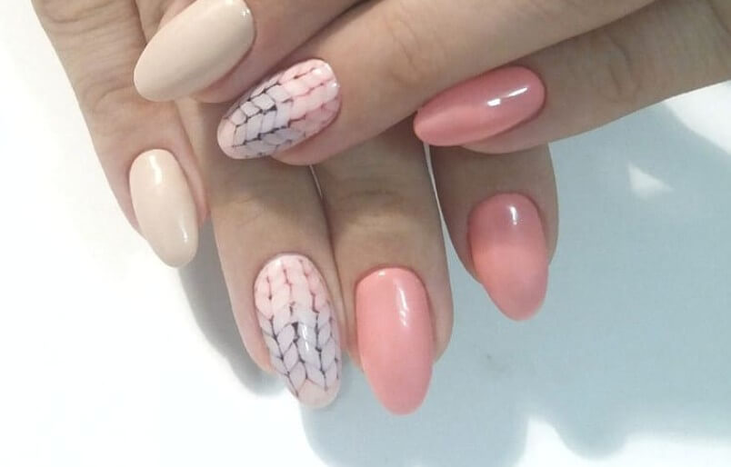 Стемпинг с вязкой