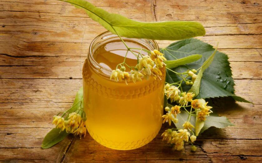 Ванночка для ног с липой и медом