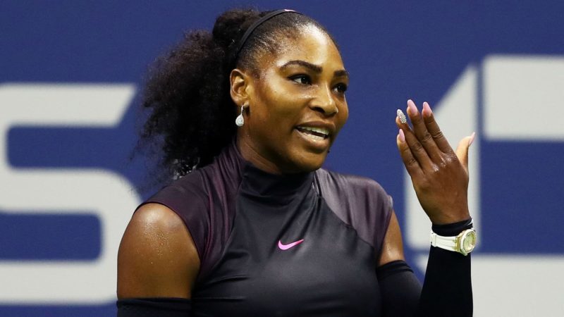 теннисистка Серена Уильямс Serena Williams говорит про ногти и маникюр