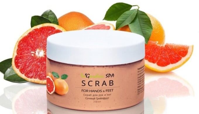 Скраб In'Garden для расслабляющего спа маникюра