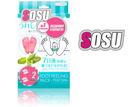 Японские носочки для пидикюра Сосу Sosu 