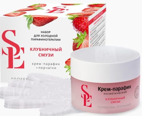 Крем парафин косметический Клубничный смузи