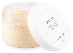 Сухое молочко для ванны Lemon Souffle Masura