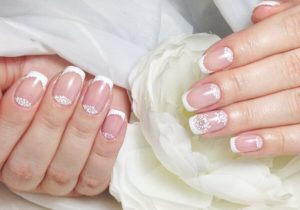 Свадебный маникюр самостоятельно дома