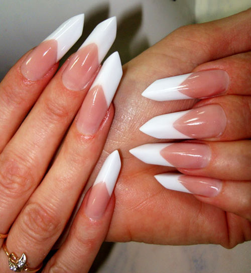 Свадебный маникюр фото-77