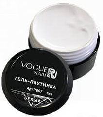 Vogue Nails, «Паутинка», цвет – белый