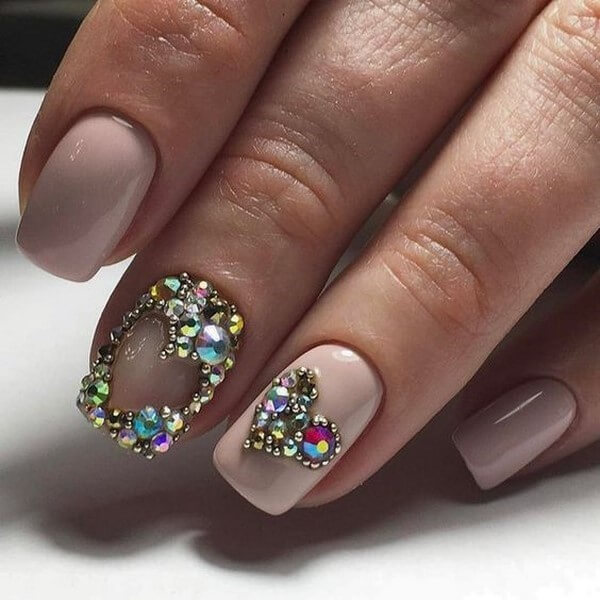 рисунок стразами