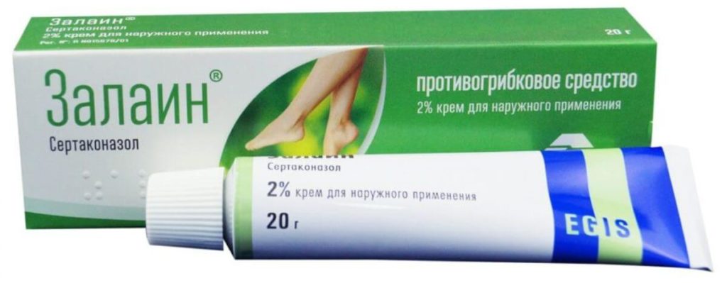 Противогрибковый препарат Залаин
