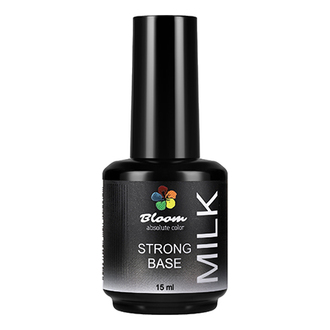 Bloom, База для гель-лака Strong Milk, 15 мл